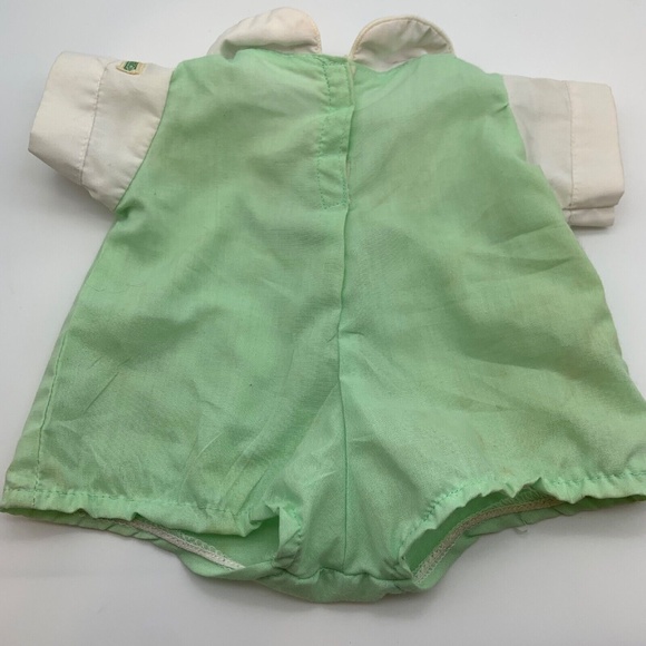 Vintage Cabbage Patch Kids Original Elephant Embroidered Collared Outfit - Picture 12 of 16